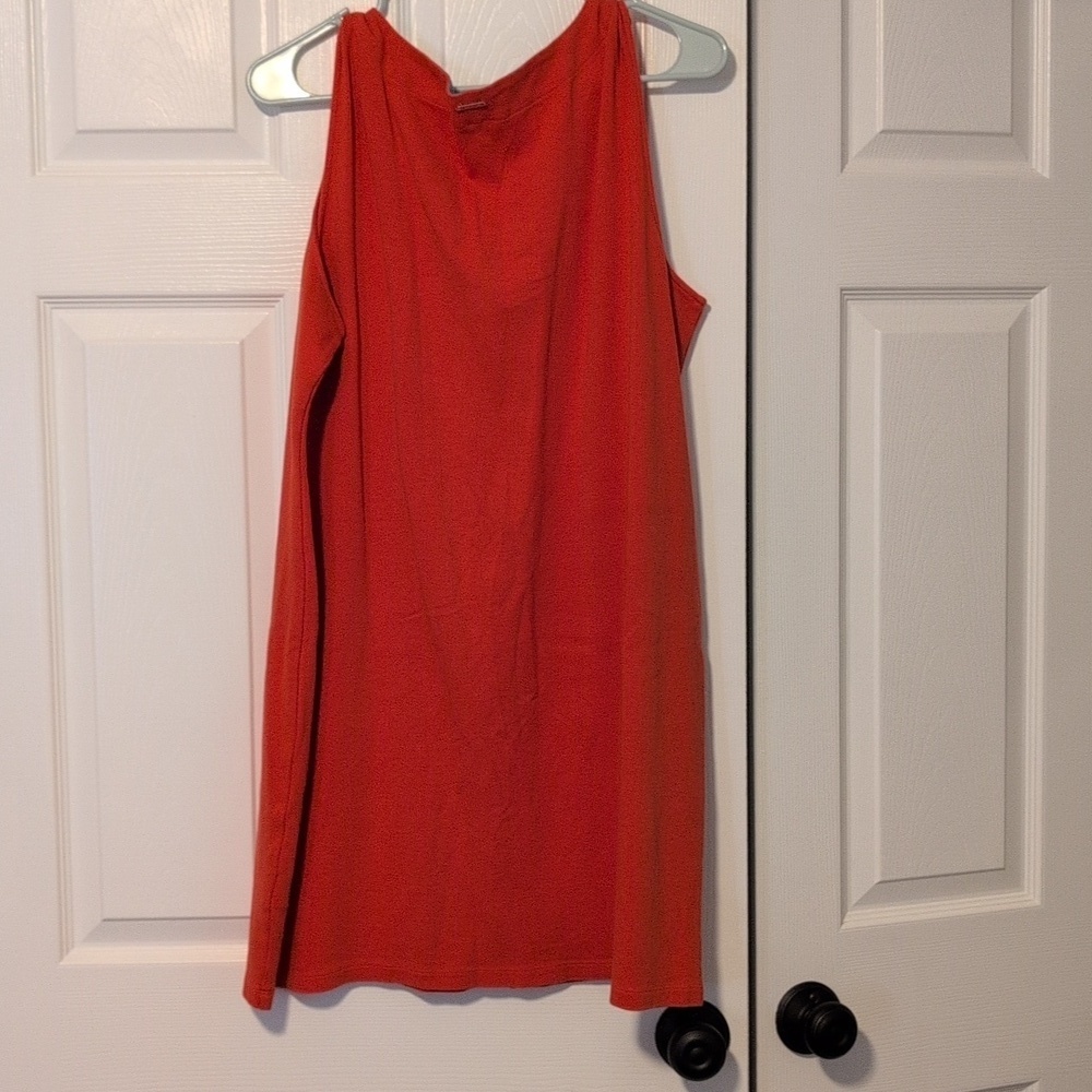 Nautica Sleeveless Red Dress with Tie Detail Size XXL - Picture 5 of 6